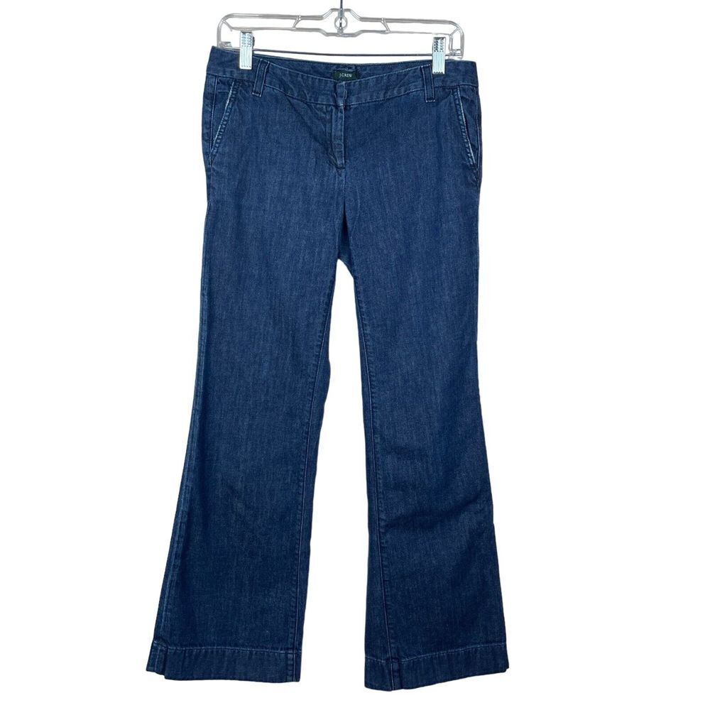 Women’s Dark Blue Denim Jeans - Classic Straight Leg